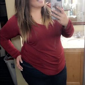 Cotton top long sleeve